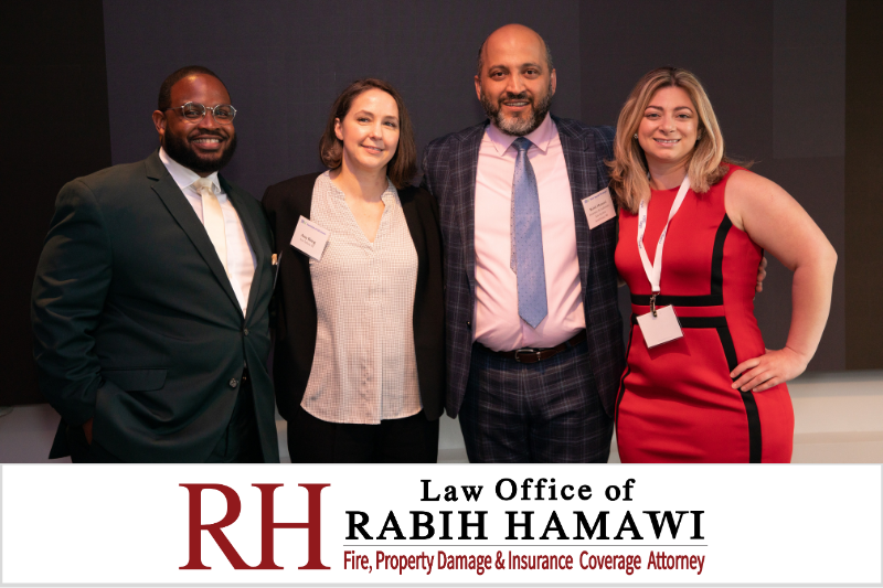Rabih Hamawi with Coleman Potts, Amy Kreig and Silvina Mansoor