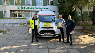 Дякуємо за підтримку, яка рятує життя – автомобіль екстреної меддопомоги!