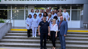 На території нашої поліклініки проведено тренування з цивільного захисту!