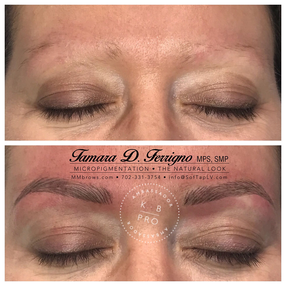6D Microblading and shading