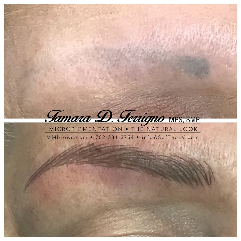Color Correction with Microblading