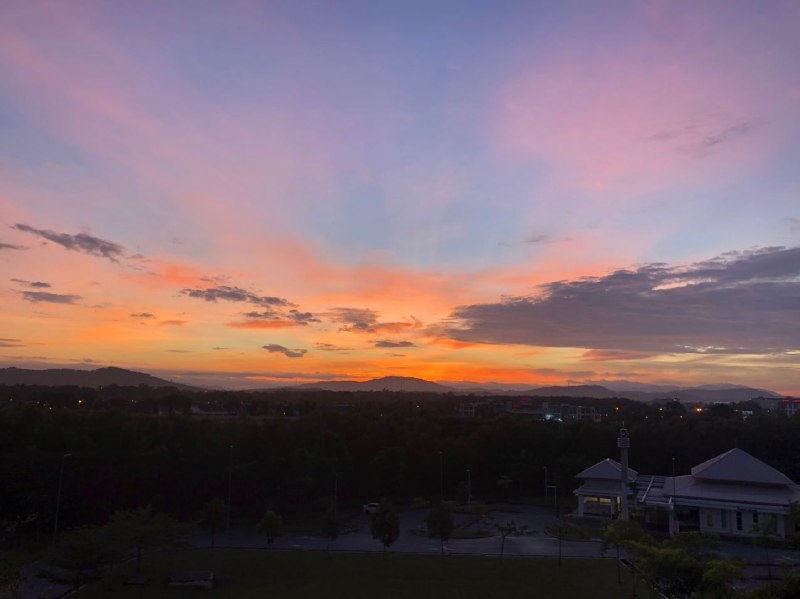 Sunrise.