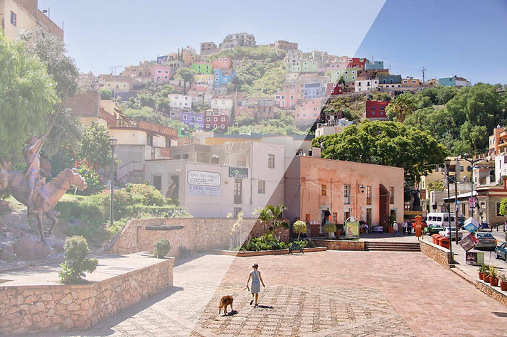 Plaza del Quijote in Guanajuato
