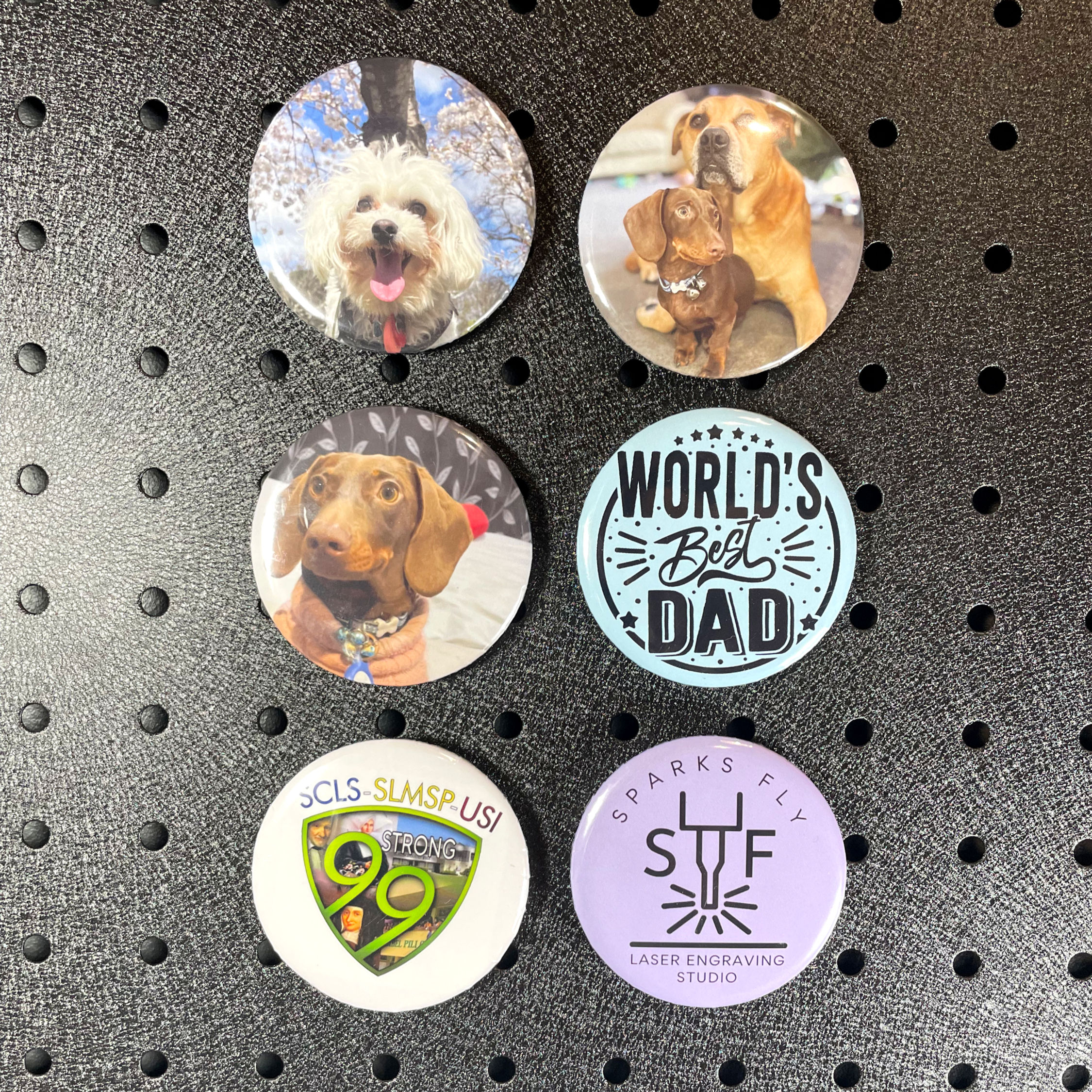 Button Magnet Bottle Opener