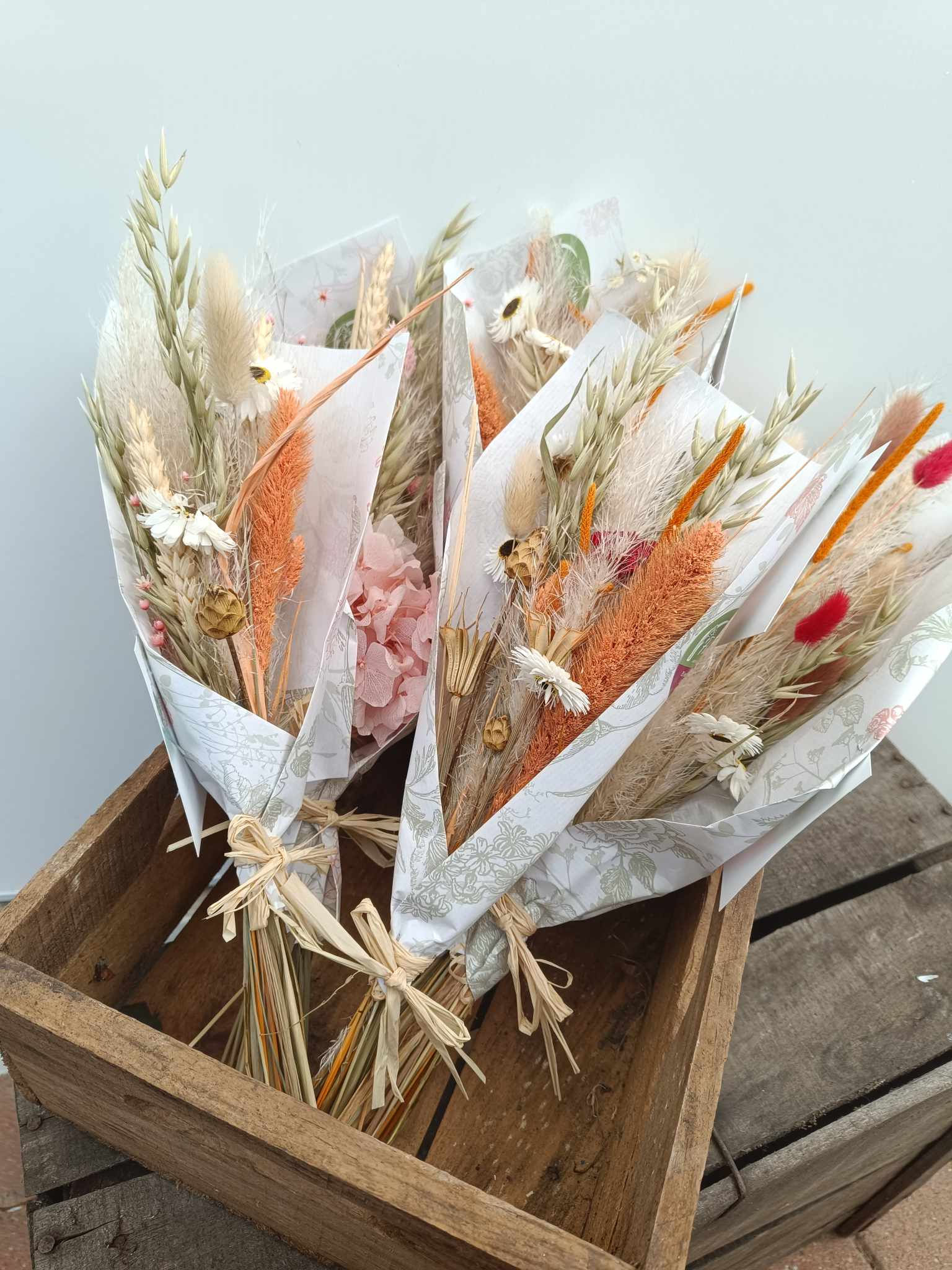 Bouquet séché varié