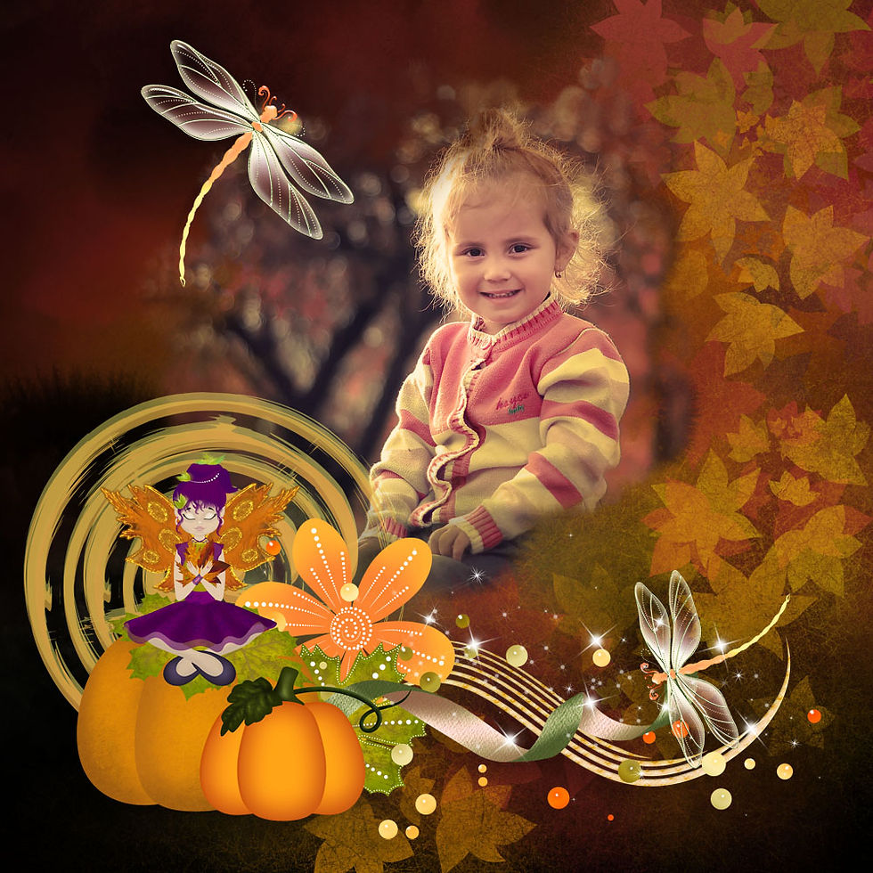 Miniatura: Autumn Splendor {Artistic Backgrounds}