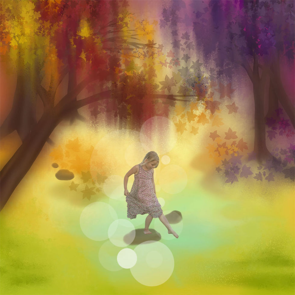 Miniatura: Autumn Splendor {Artistic Backgrounds}