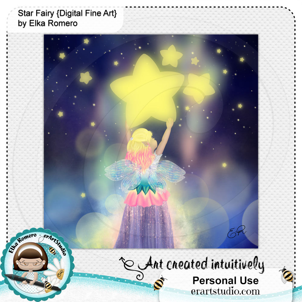Star Fairy {Digital Fine Art}