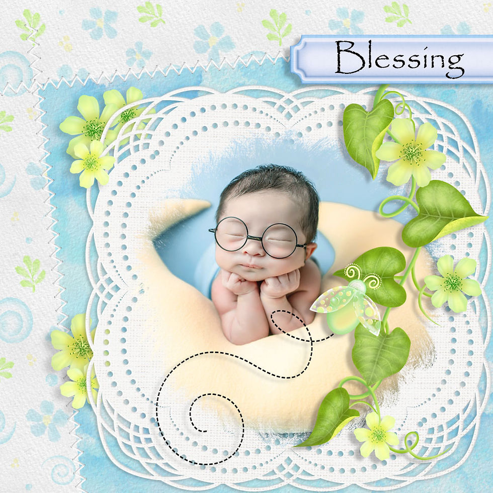 Miniatura: Soft Spring Garden {Elements 1}