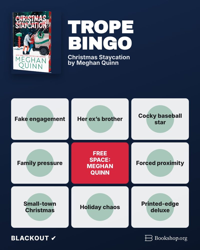 Reddit trope bingo ad for Christmas Staycation