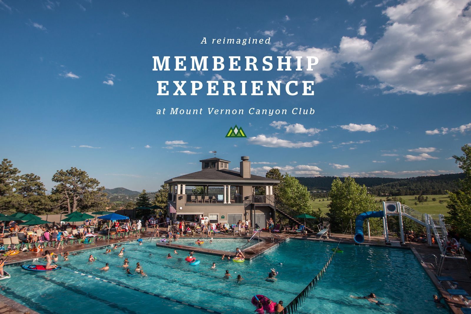 Membership postcard for Mount Vernon Canyon Club