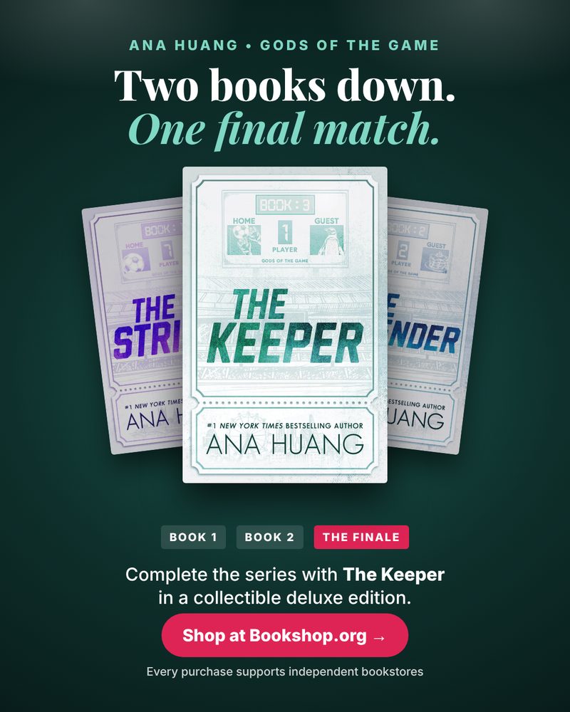 Meta ad: Two books down. One final match. Gods of the Game series