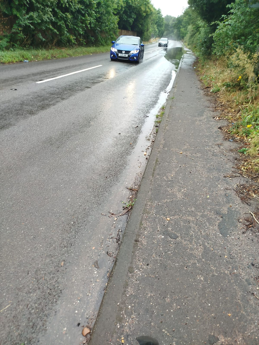 Lichfield rd floods