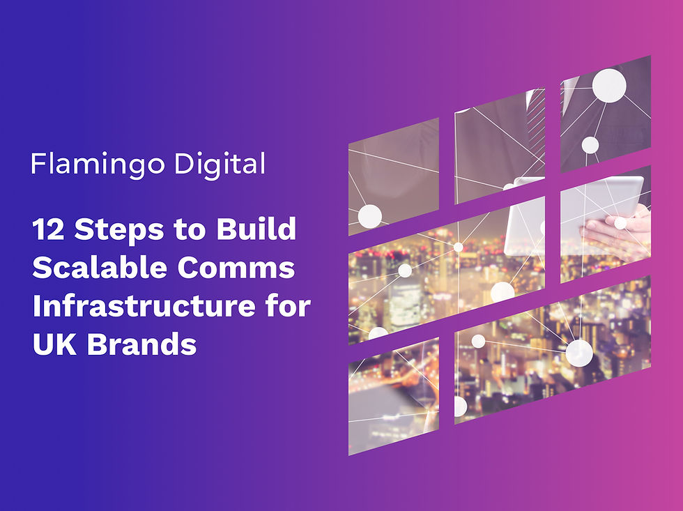 12 Steps to Build Scalable Comms Infrastructure for UK Brands