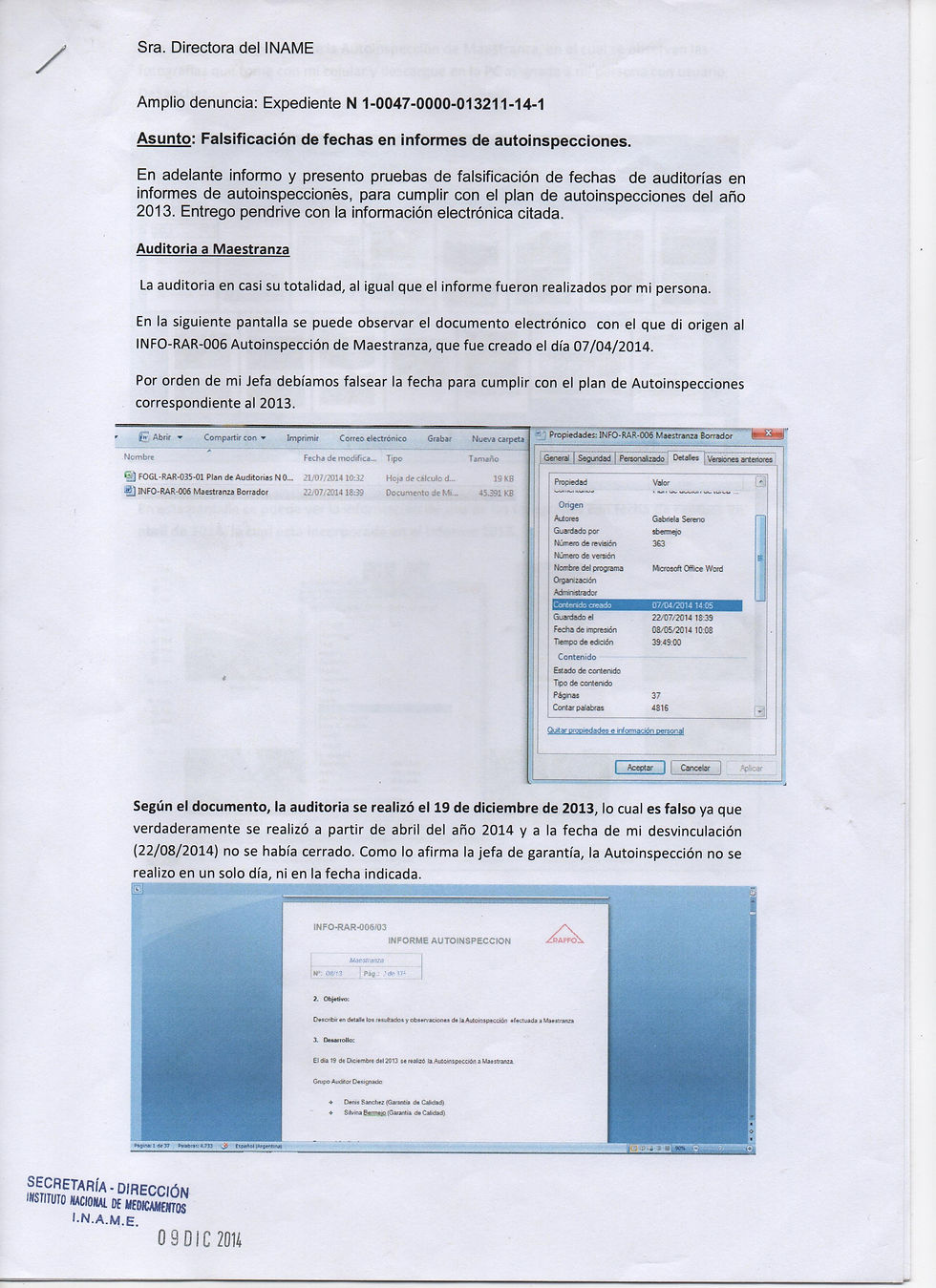Fasificaion de auditorias