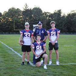 Father Son night for William, Jesse and Jeremiah