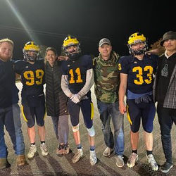 The Boys after a big W