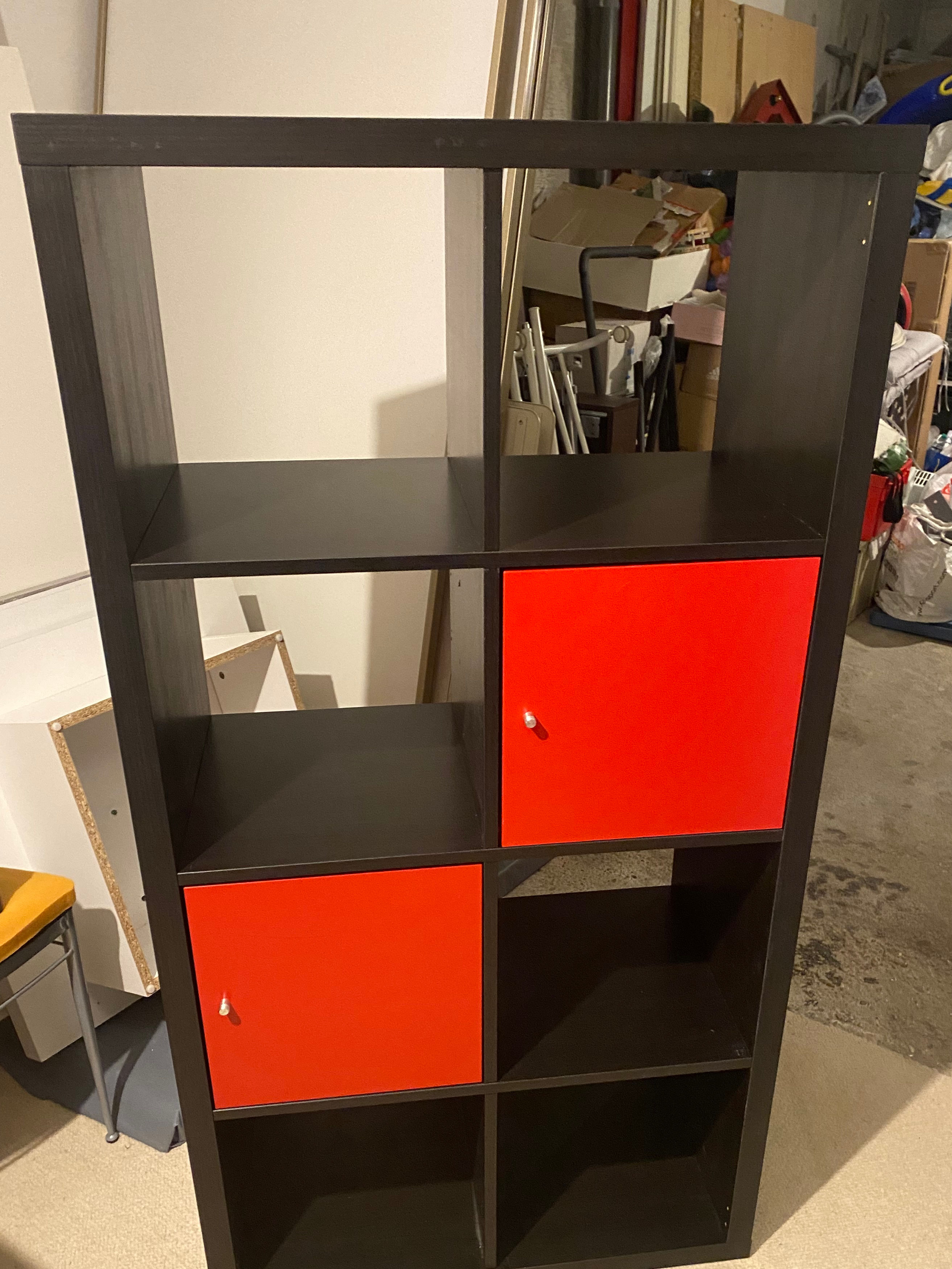 Kallax avec 2 blocs portes 