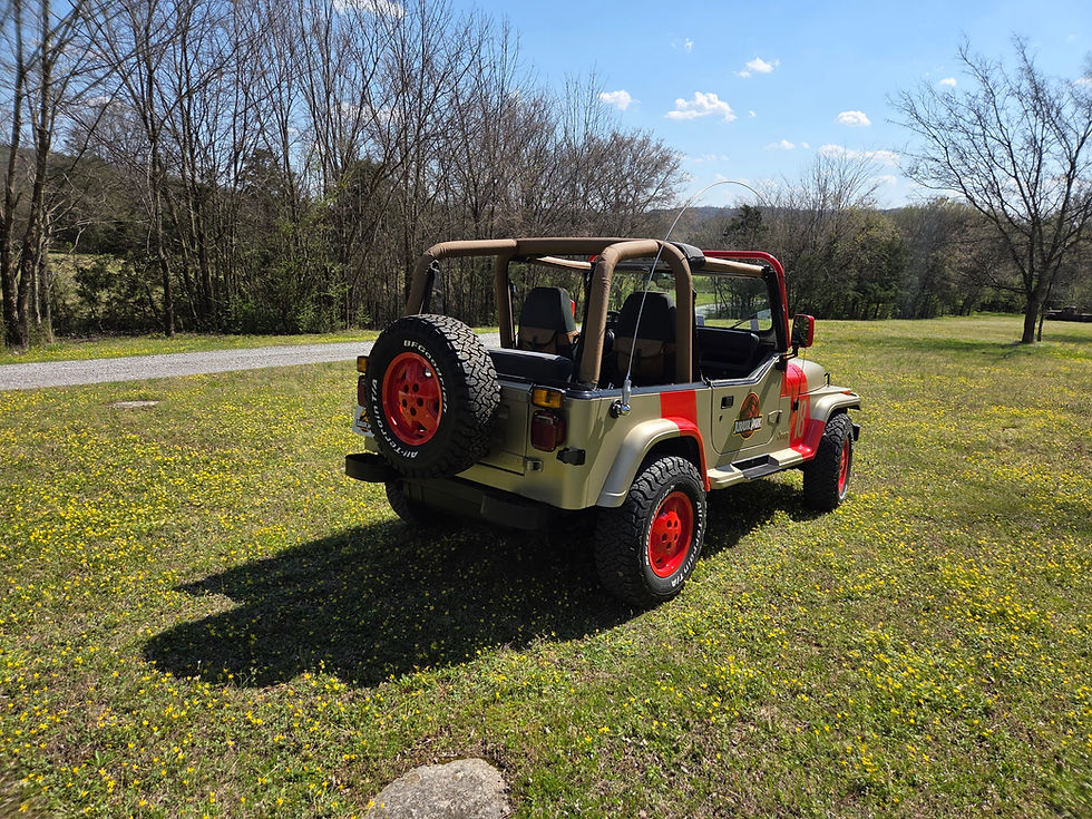 1993 Jurassic Park Jeep