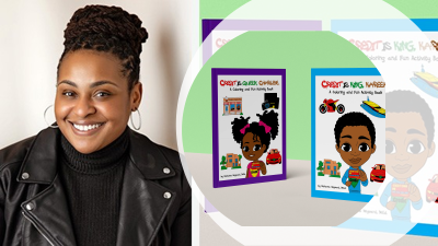 Mom Creates Coloring Books to Teach Children About Credit