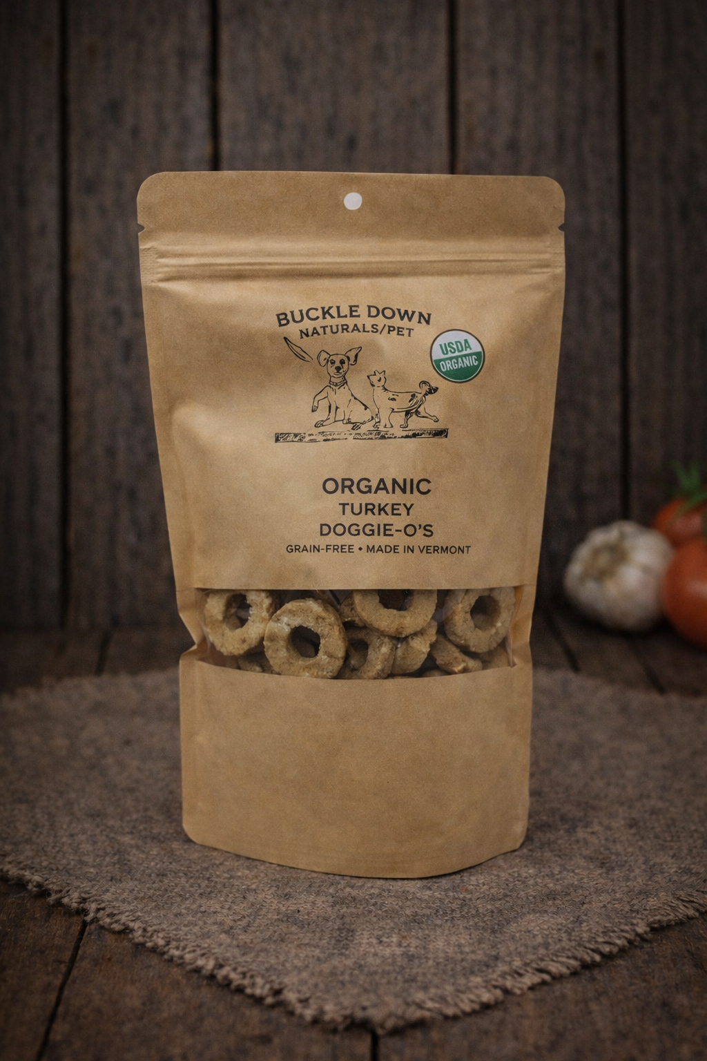 Organic Turkey Doggie-O's Dog Treats