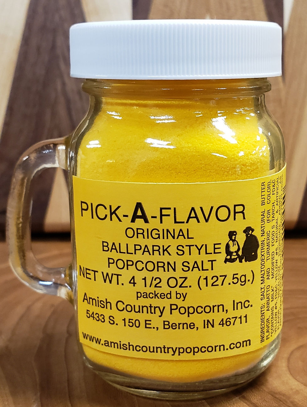 Popcorn Salt Ballpark style The Amish Trading Post