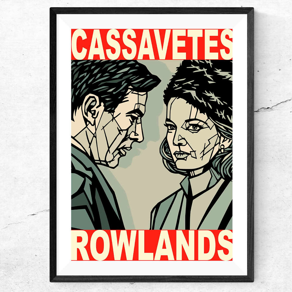 John Cassavetes & Gena Rowlands