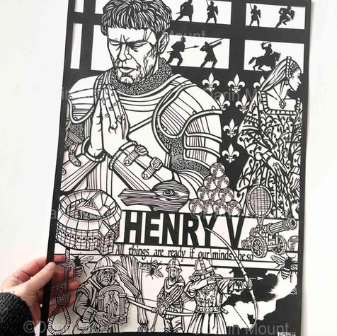 Henry V artwork by Darin Mount