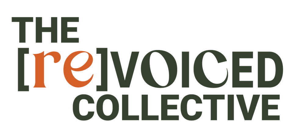 the revoiced collective wordmark
