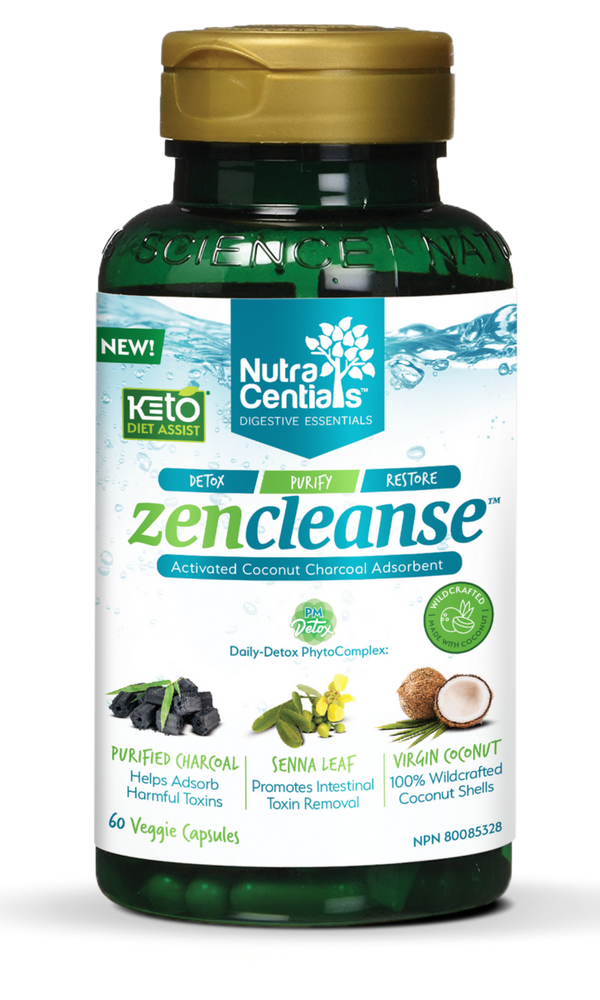 nutra centials zen cleanse 60 vcملين للامعاء Bnaturalia wellness