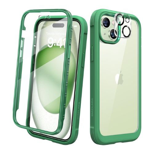 Miniatura: Diaclara Full Body Rugged Case for iPhone 15 Pro Max – 360° Protection