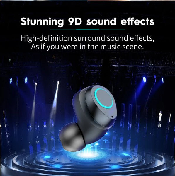 Miniatura: Motast I07 True Wireless Bluetooth Earbuds Water Resistant With LED Display