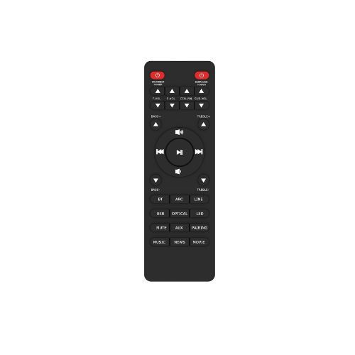 Miniature : Majority Home Cinema Music System Replacement Remote Control