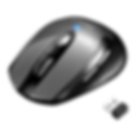 Leadsail Wireless Mouse – Ergonomic 2.4GHz Optical Mouse with USB Receiver