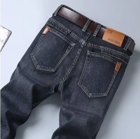 Miniature : Men's Business Casual Straight Jeans