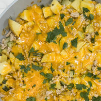 Turkey & Cheesy Potato Casserole