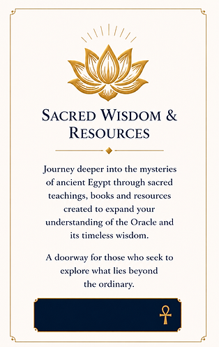 Sacred wisdom .