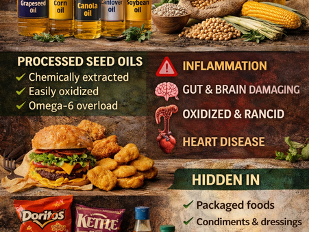 SEED OILS: THE FATS THAT FUEL INFLAMMATION