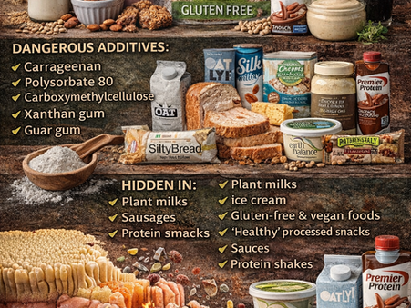 Emulsifiers & Gums: The Additives That Break the Gut Barrier”