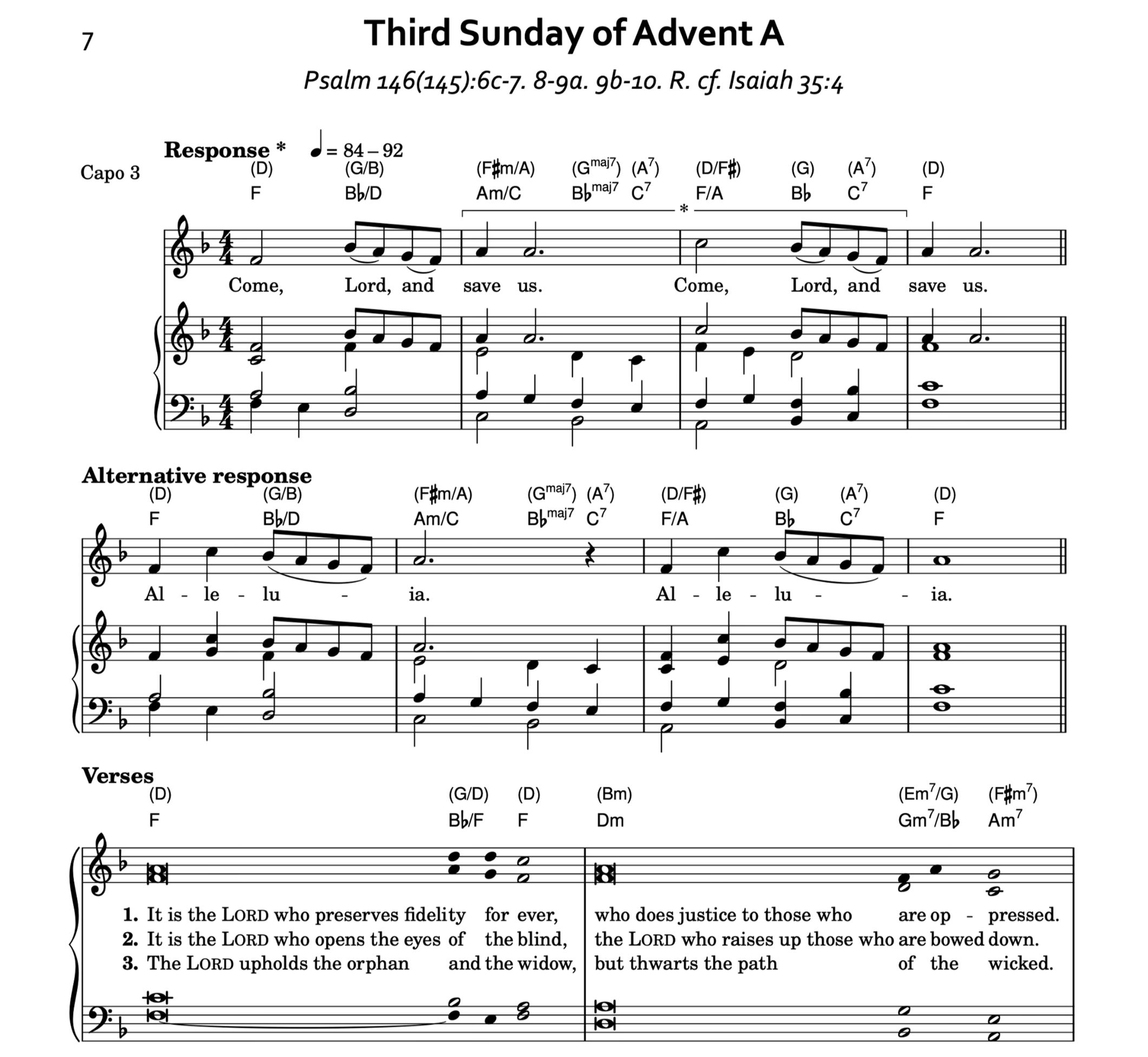 Psalm 146: CJ Olding