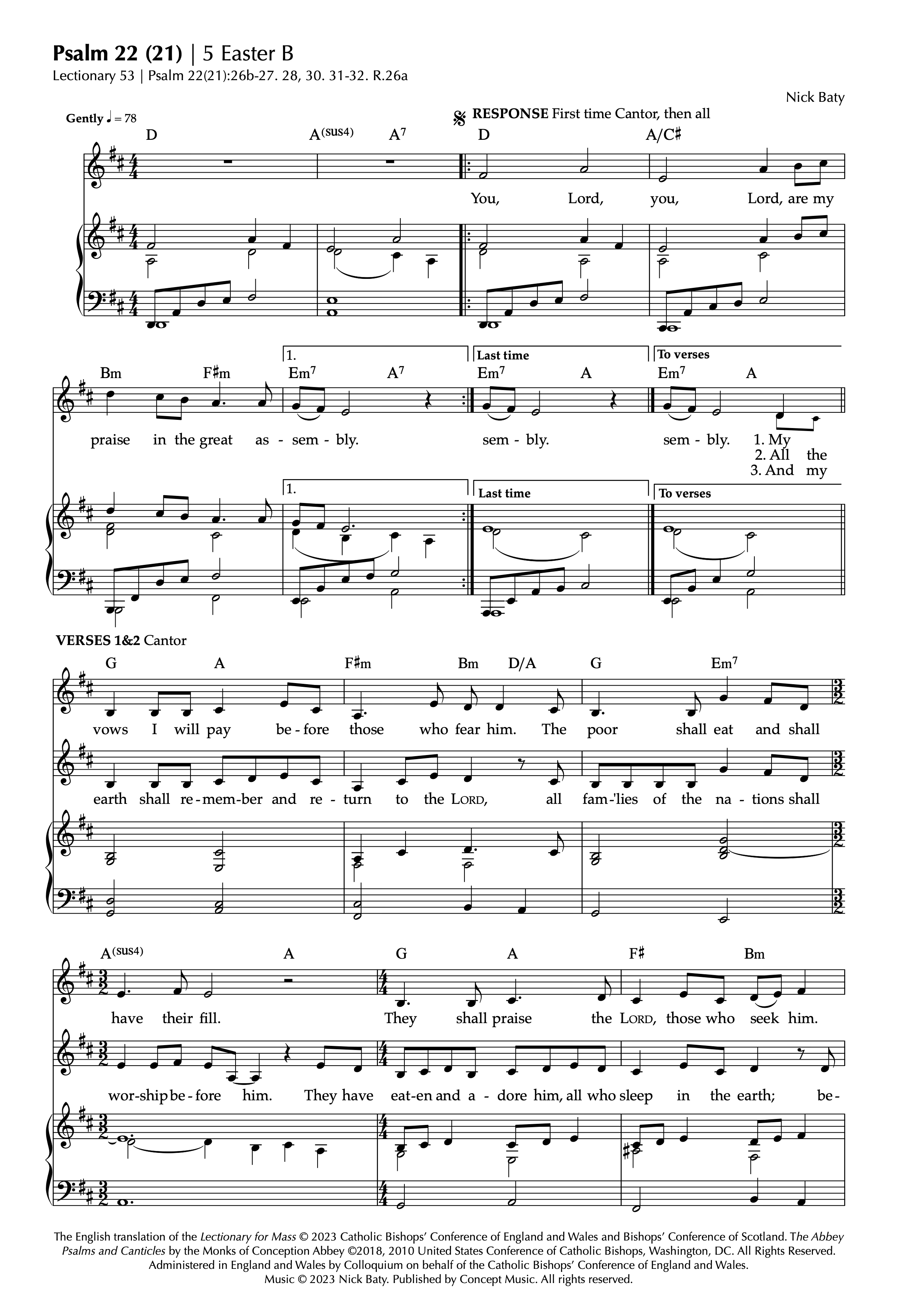 Psalm 22: Nick Baty (2)