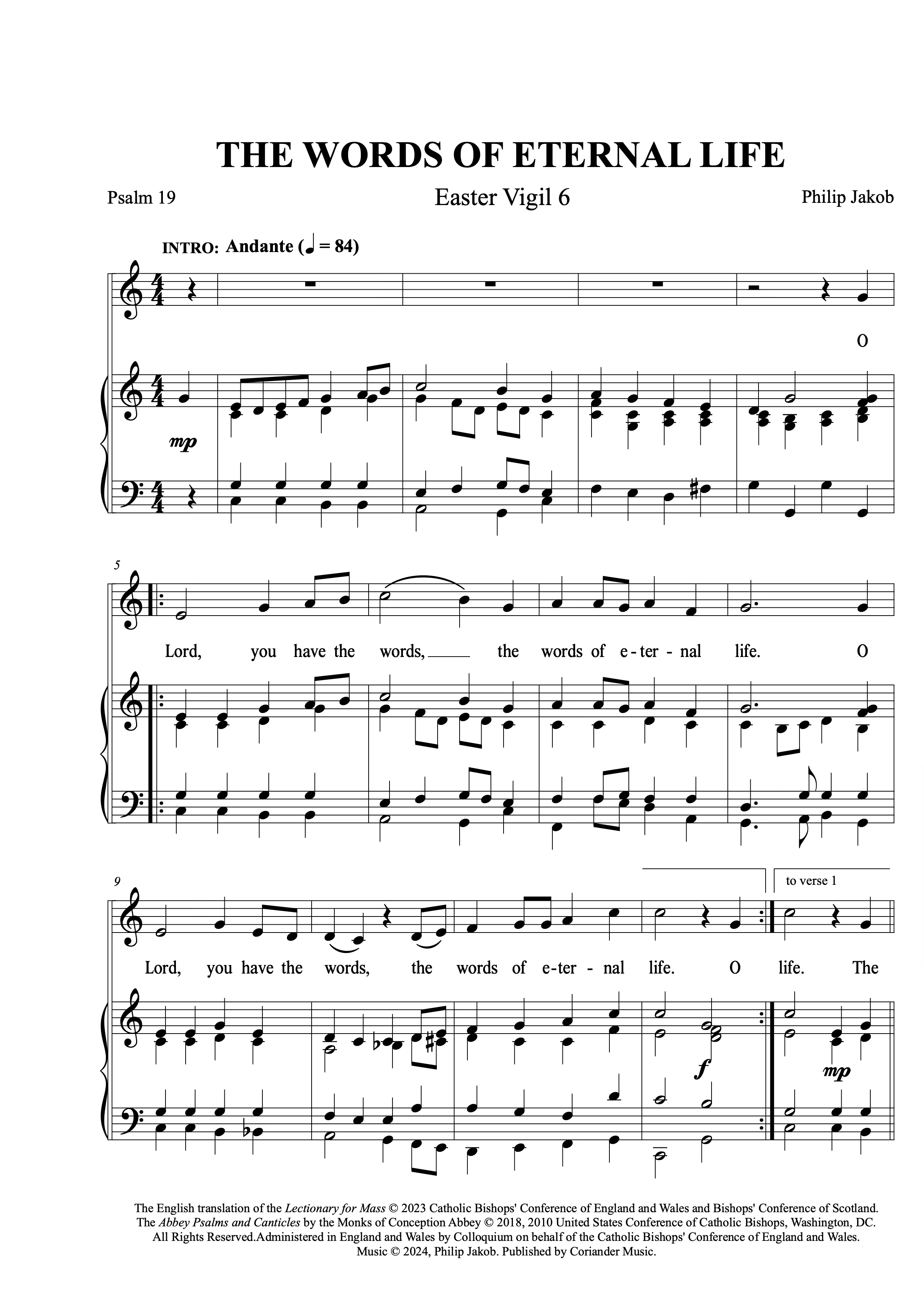 Psalm 19: Philip Jakob