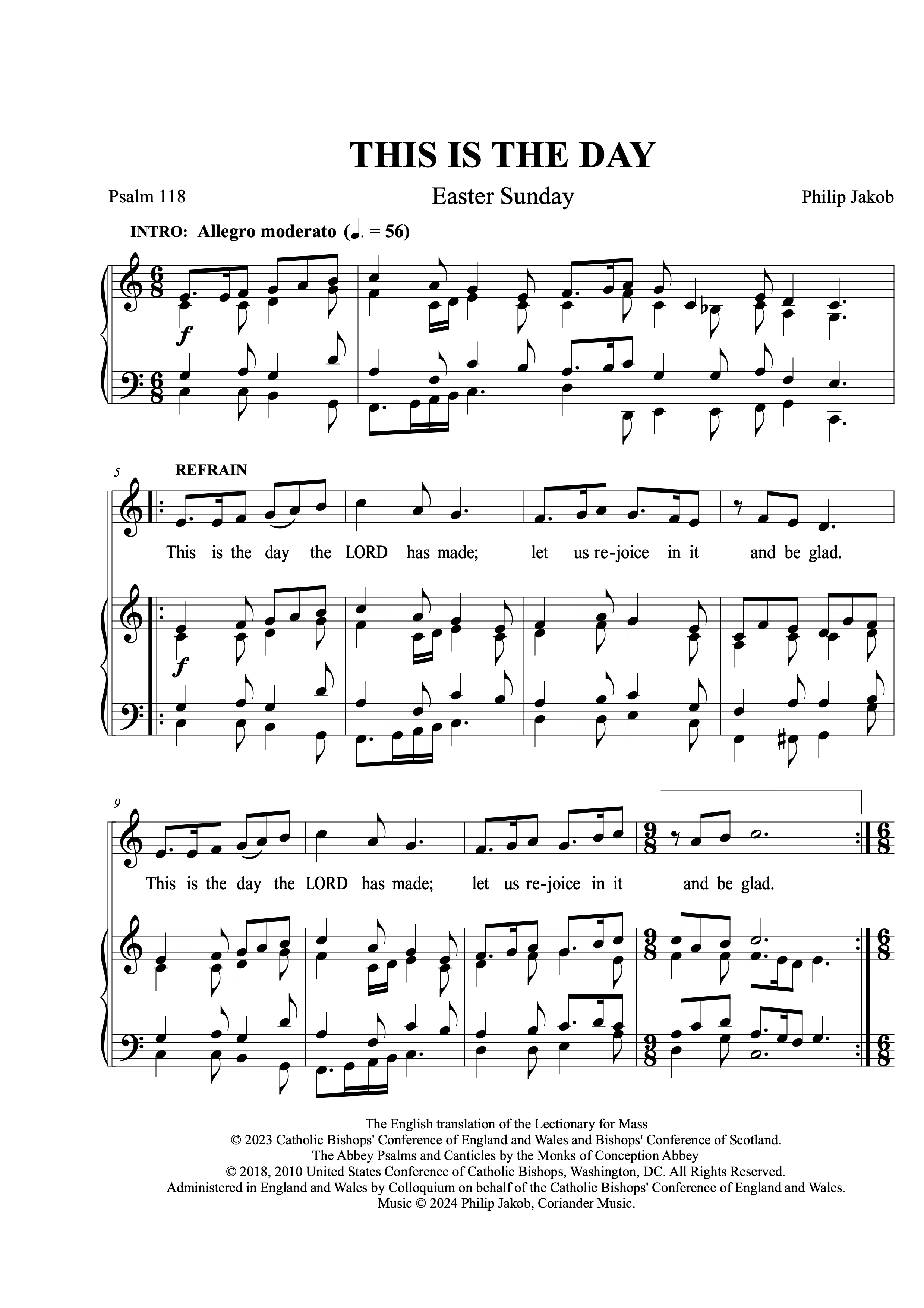 Psalm 118: Philip Jakob (2)