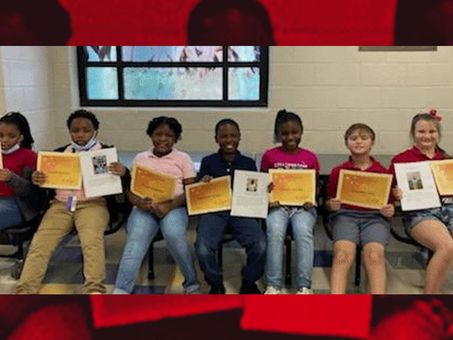 Midway Hills Academy celebrated its first annual Students of the Month celebration!