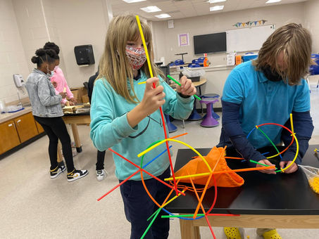 Midway Hills Academy future Creators during STEAM’s Space Maker Lab