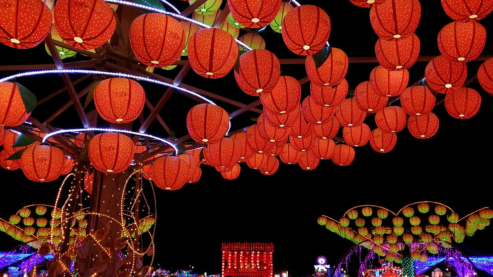 祈福燈林