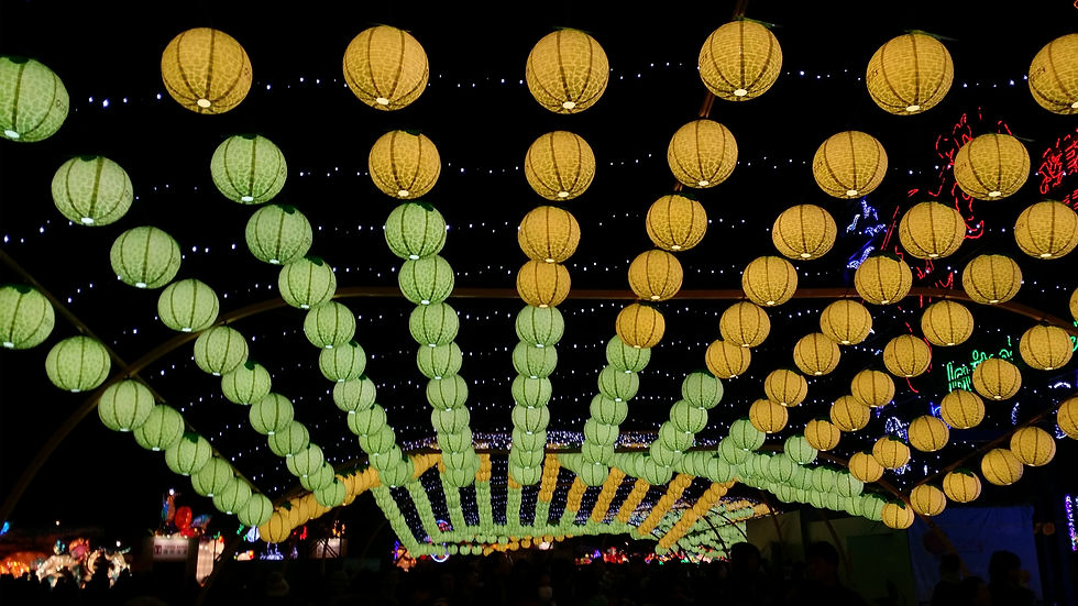祈福燈林