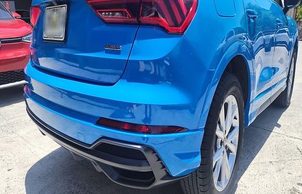 AUDI Q3 acabado de la carrocería del parachoques