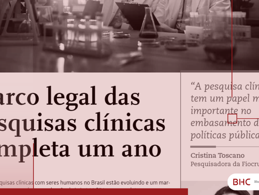 JORNAL DA AMMG | Marco legal das pesquisas clínicas completa um ano