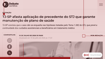 DEBATE JURÍDICO | TJ-SP afasta aplicação de precedente do STJ que garante manutenção de plano de saúde